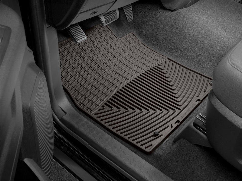 WeatherTech 2012-2014 Dodge Ram Truck 1500 Front Rubber Mats - Cocoa