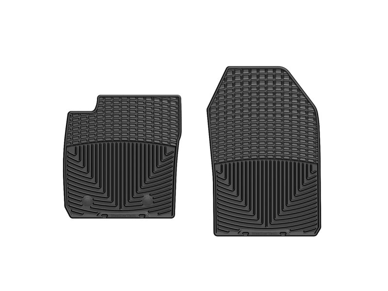 WeatherTech 11+ Ford Fiesta Front Rubber Mats - Black