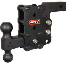 Load image into Gallery viewer, Gen-Y Phantom Flip 2in Shank 6in Drop 1.2K TW 12K Hitch w/GH-044 Dual-Ball Mount