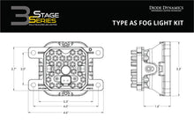 Load image into Gallery viewer, Diode Dynamics SS3 Pro Type AS Kit - Yellow SAE Fog