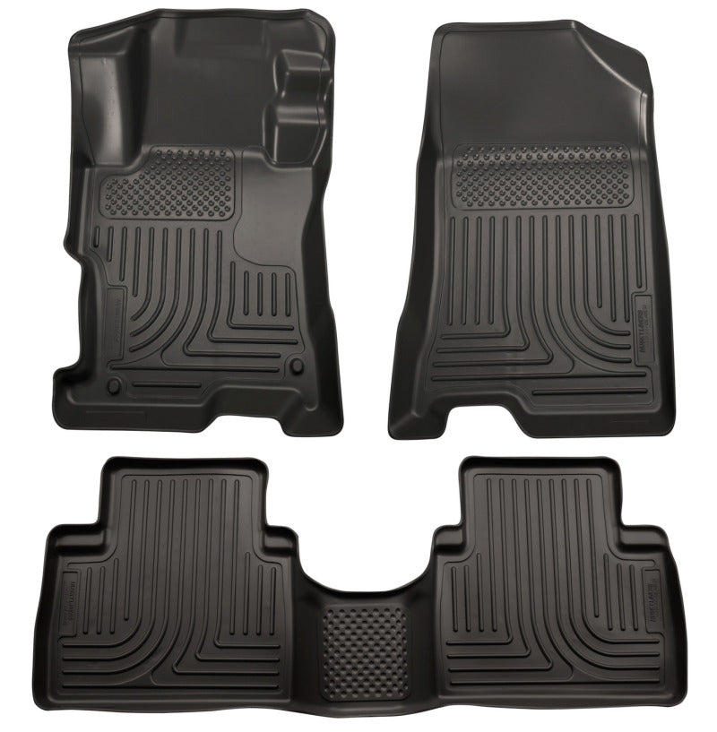 Husky Liners 10-11 Merceded GLK WeatherBeater Combo Black Floor Liners