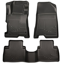 Load image into Gallery viewer, Husky Liners 10-11 Merceded GLK WeatherBeater Combo Black Floor Liners