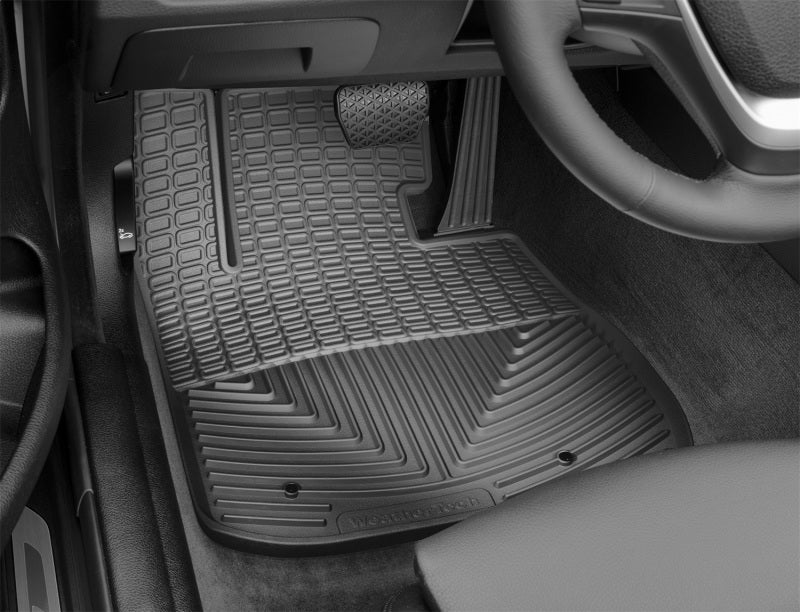 WeatherTech 2014+ BMW 4-Series Front Rubber Mats - Black