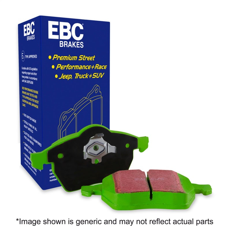 EBC 00-01 Mercedes-Benz M-Class (ML) ML430 4.3 Greenstuff Rear Brake Pads