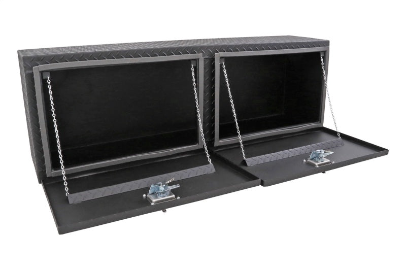 Deezee Universal Tool Box - Specialty 60In Topsider Black BT Alum (Txt Blk)