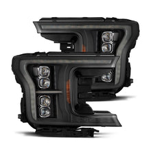 Load image into Gallery viewer, AlphaRex 18-20 Ford F-150 NOVA LED Proj Headlight  Blk (14th Gen G2 Style)