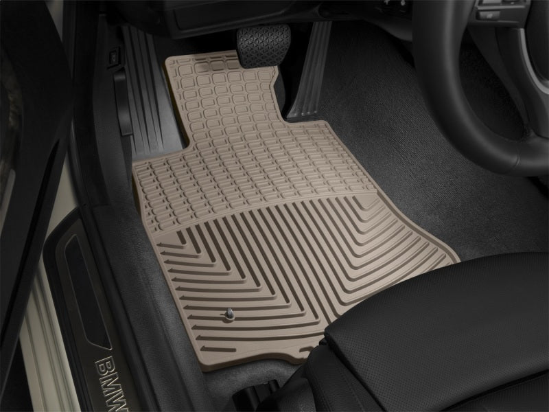 WeatherTech 12+ BMW 6-Series Front Rubber Mats - Tan