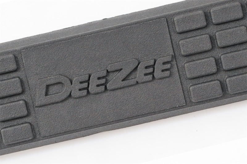 Deezee 15-2022 Ford F150/SuperDuty Tubes - 3In Round Black Steel CrewCab