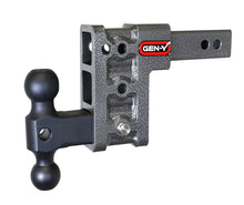 Load image into Gallery viewer, Gen-Y Mega Duty 2in Shank 5in Drop 1.5K TW 10K Hitch w/GH-031 Dual-Ball