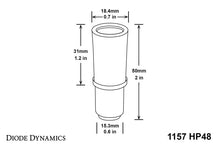 Load image into Gallery viewer, Diode Dynamics 1157 LED Bulb HP48 LED - Red (Pair)