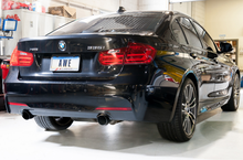 Load image into Gallery viewer, AWE Tuning BMW F3X 335i/435i Touring Edition Axle-Back Exhaust - Diamond Black Tips (102mm)