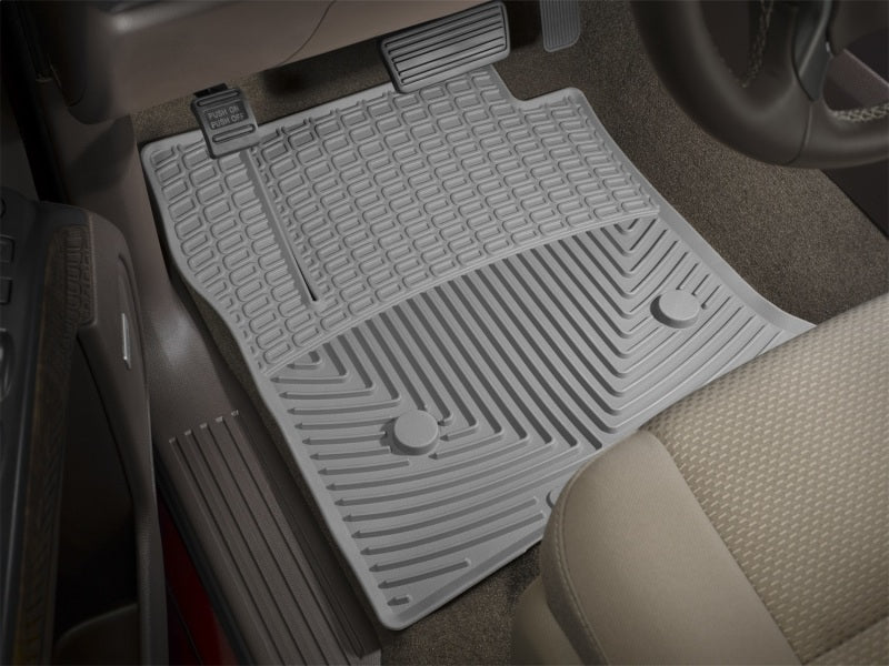 WeatherTech 17+ Ford Explorer Front Rubber Mats - Grey