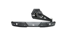 Load image into Gallery viewer, Rugged Ridge 18-22 Jeep Wrangler (JL) Rubicon/Spt 2dr HD Rear Bumper w/Swing Out Tire Carrier - Blk