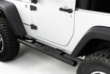 Load image into Gallery viewer, Rugged Ridge 4 1/4-In Oval Side Step Black 07-18 Jeep Wrangler JK