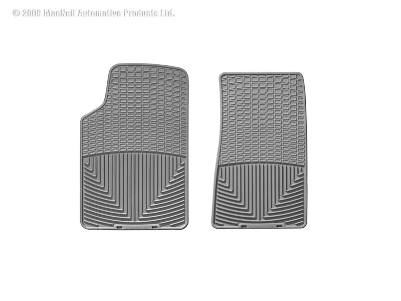 WeatherTech 03-10 Cadillac CTS Front Rubber Mats - Grey