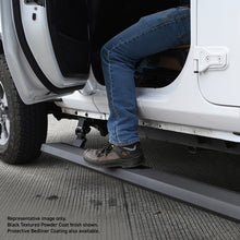 Load image into Gallery viewer, RealTruck 18-24 Jeep Wrangler 2dr VoltStep Electric Running Board Kit (No Drill) - Tex. Blk