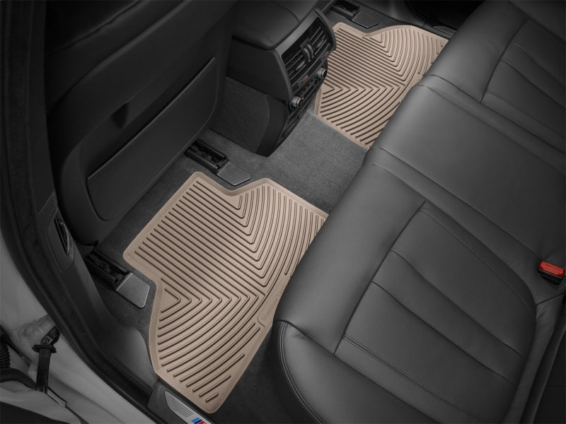 WeatherTech 14-15 BMW X5 Rear Rubber Mats - Tan