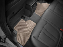 Load image into Gallery viewer, WeatherTech 14-15 BMW X5 Rear Rubber Mats - Tan