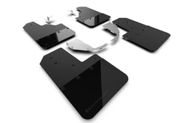 Rally Armor 21-25 Ford Bronco (Steel Bmpr - NO Rptr/Sprt - NO RR/RB) Blk Mud Flap w/Met. Blk Logo