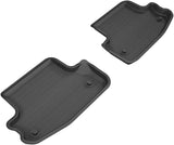 3D MAXpider 18-20 Audi A5 Coupe / S5 Coupe Kagu 2nd Row Floormats - Black