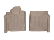 Load image into Gallery viewer, WeatherTech 2012-2019 Toyota Sequoia Front FloorLiner HP - Tan