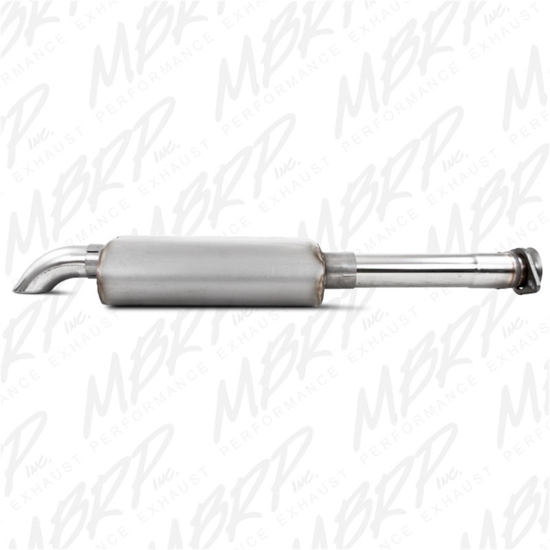 MBRP 00-06 Jeep Wrangler (TJ) Inline-4 2.5L Inline-6 4.0L Cat Back Single Off-Road Turn Down T409 Ex