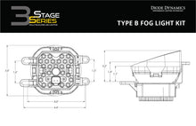 Load image into Gallery viewer, Diode Dynamics SS3 Pro Type B Kit ABL - White SAE Fog