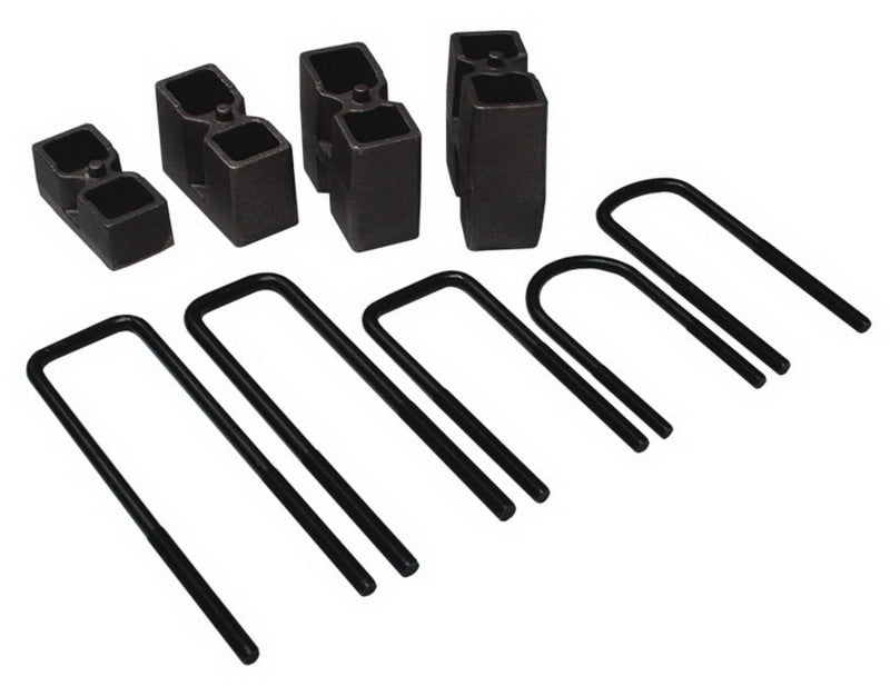 Skyjacker 79-85 GMC K3500 Pickup Standard Side Bed Extended Cab Suspension Block and U-Bolt Kit