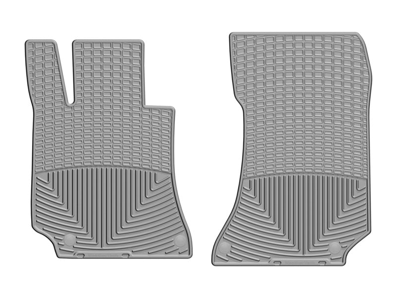 WeatherTech 2015-2018 Mercedes-Benz CLS-Class Front Rubber Mats - Grey