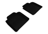 3D MAXpider 2007-2012 Lexus LS460L/LS600HL Kagu 2nd Row Floormats - Black