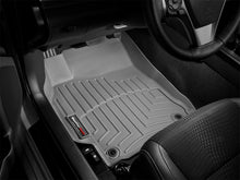 Load image into Gallery viewer, WeatherTech 2015+ Ford F-150 (Fits SuperCrew and SuperCab Dual Floor Posts) Front FloorLiner - Grey