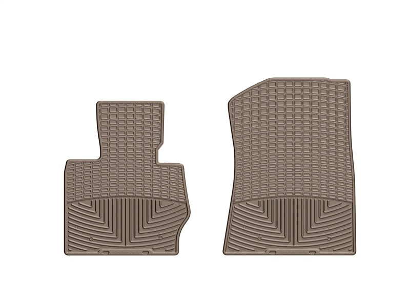 WeatherTech 11+ BMW X3 Front Rubber Mats - Tan